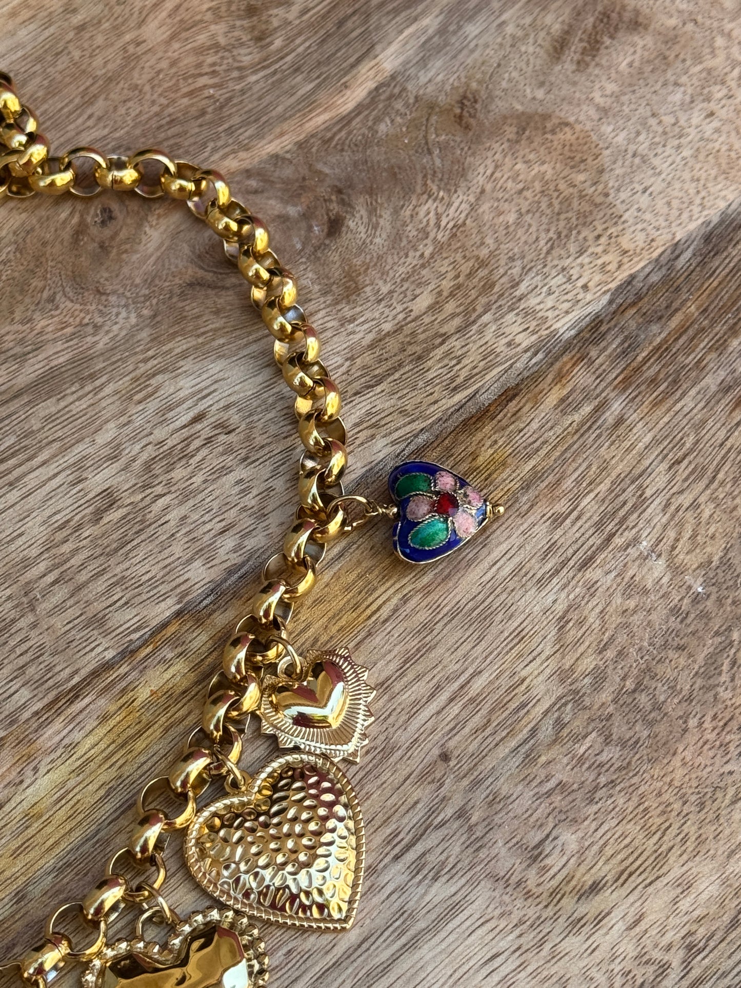 Collier breloques - LUCKY