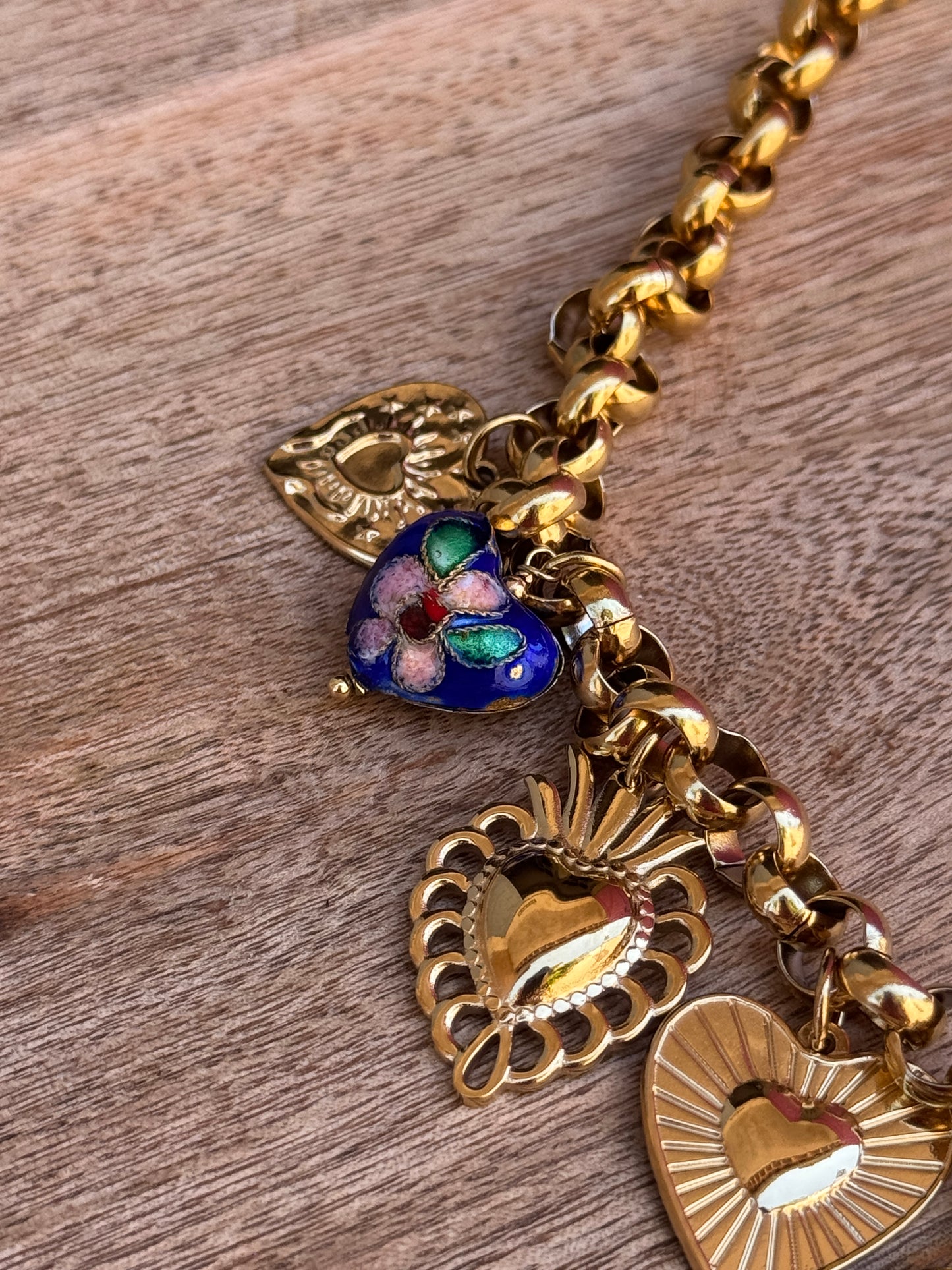 Collier breloques - LUCKY