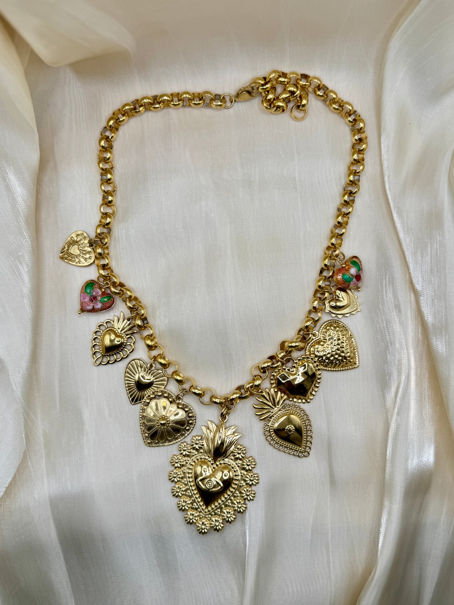 Collier breloques - LUCKY