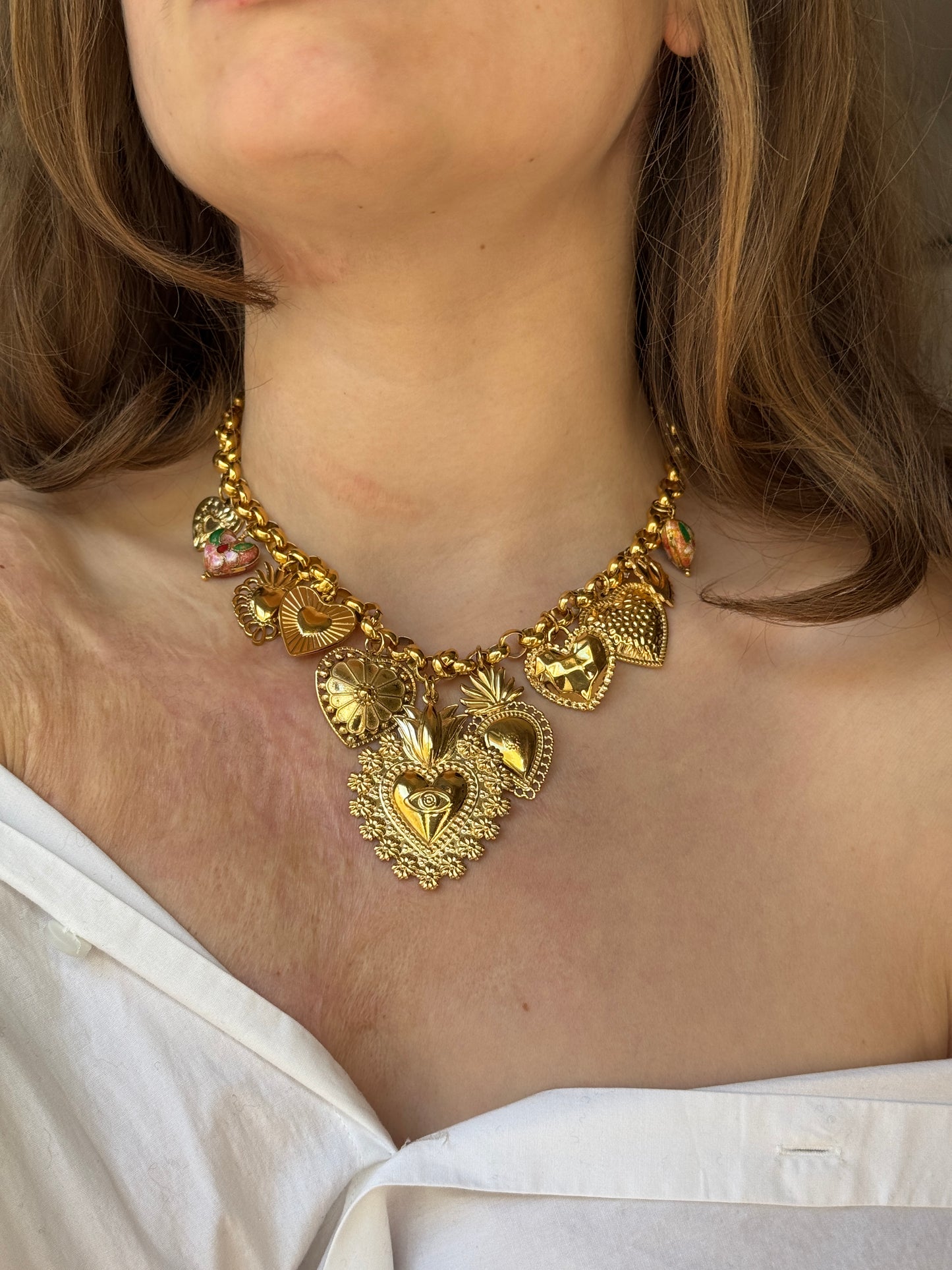Collier breloques - LUCKY