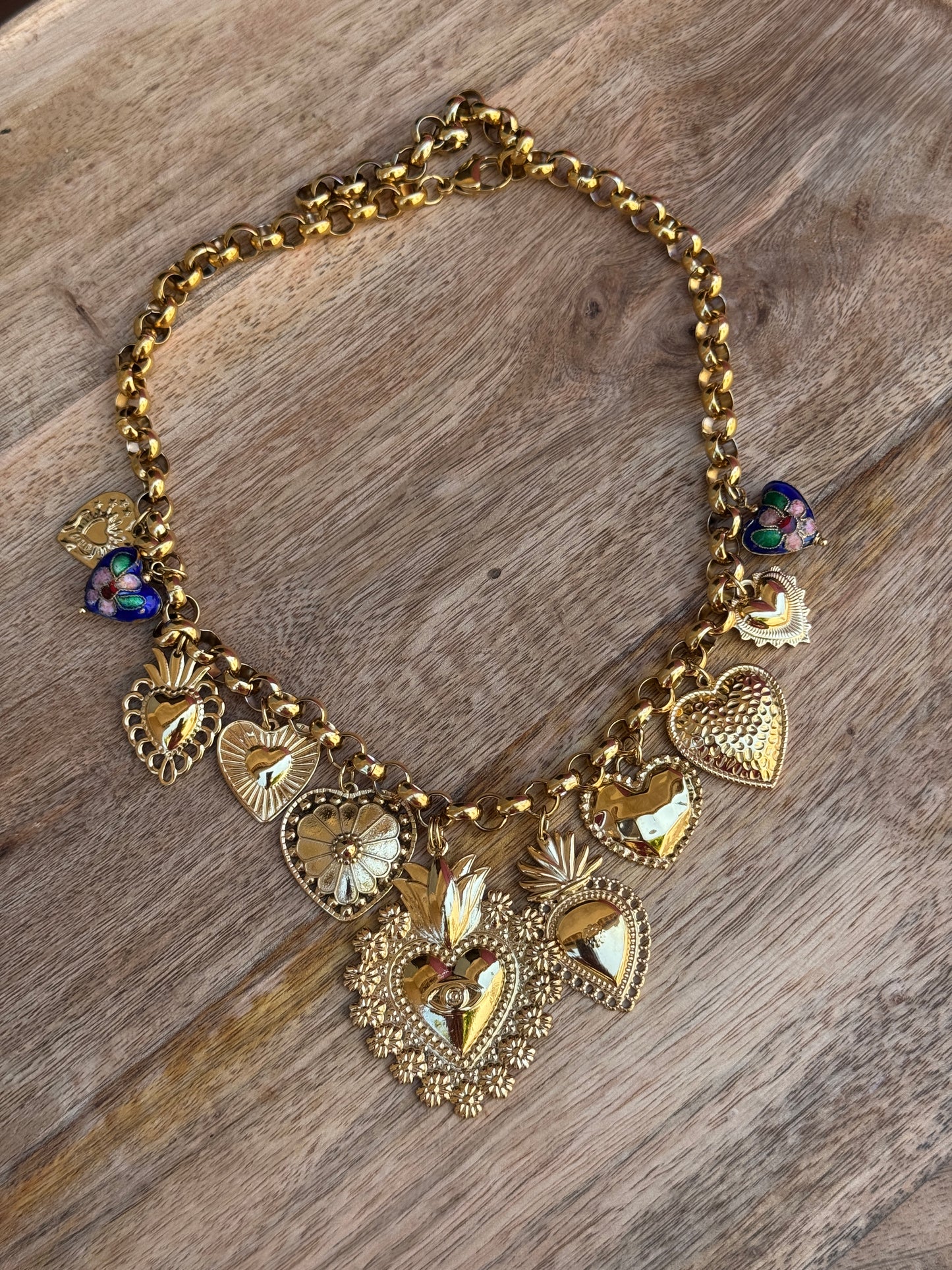 Collier breloques - LUCKY