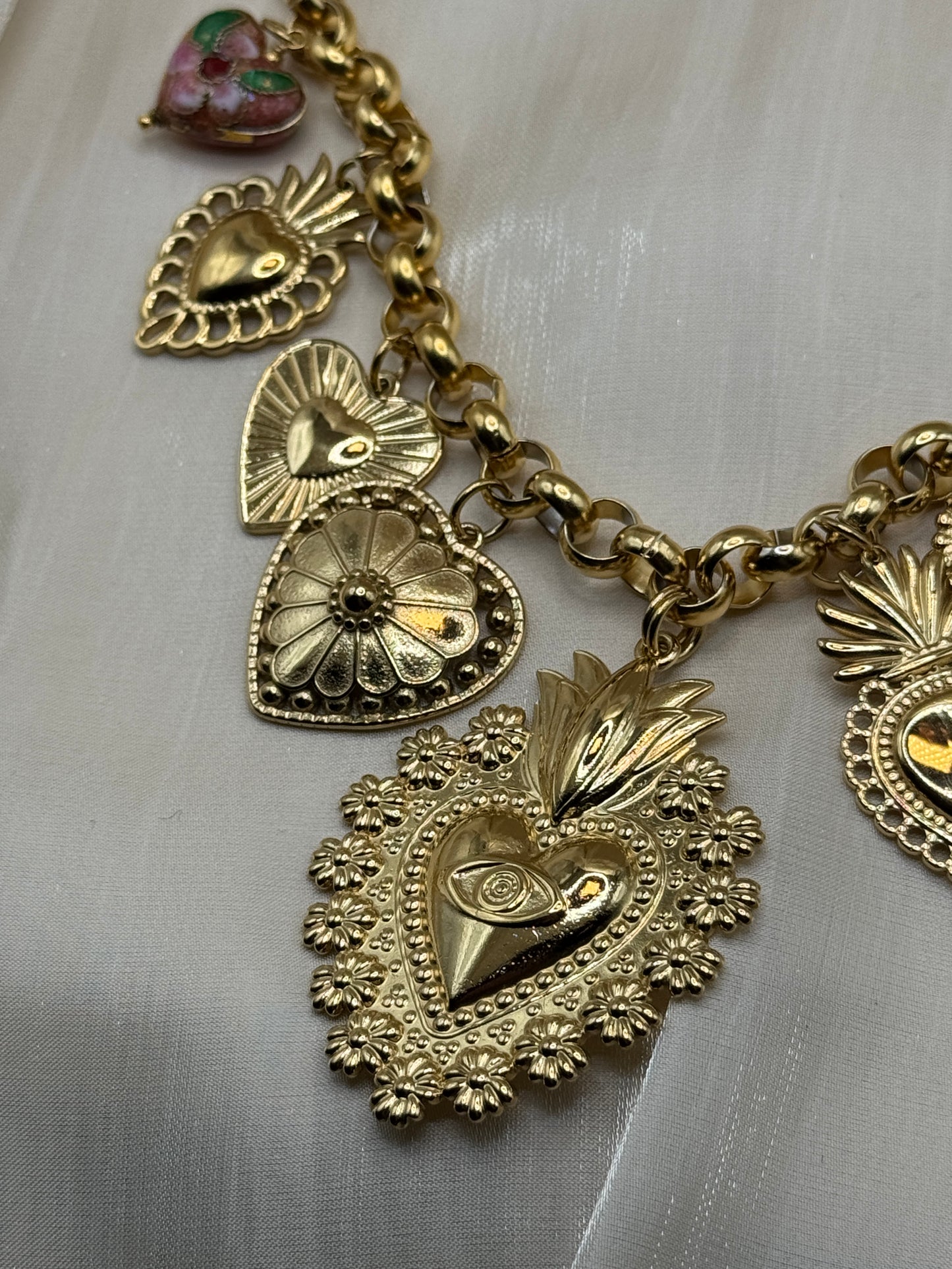 Collier breloques - LUCKY
