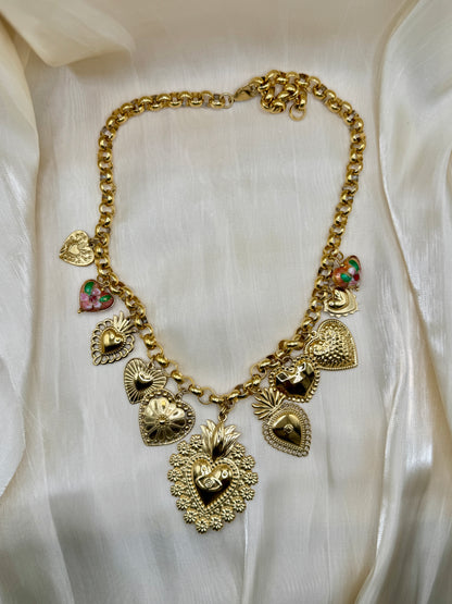 Collier breloques - LUCKY