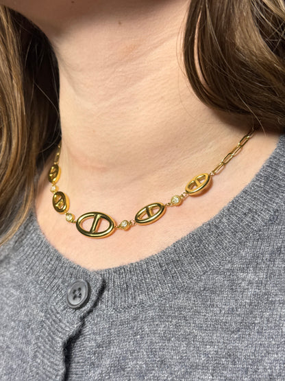 Collier - strass ARSENAL