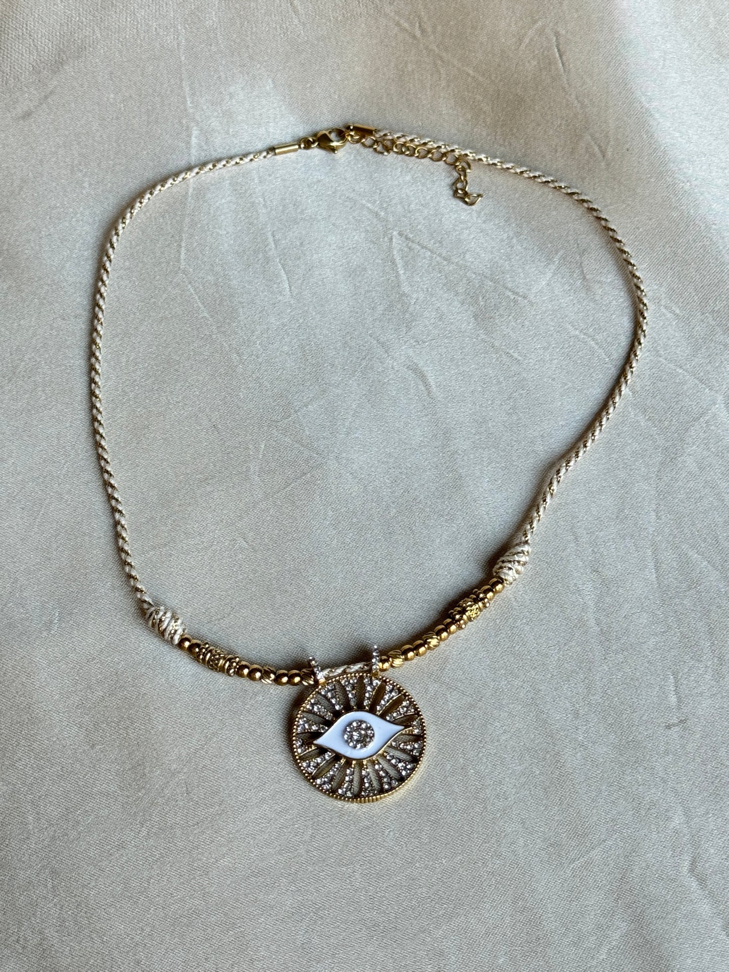 Collier corde oeil - MELISSA