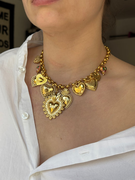 Collier breloques - LUCKY