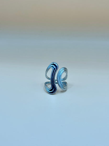 Bague AURORE argenté