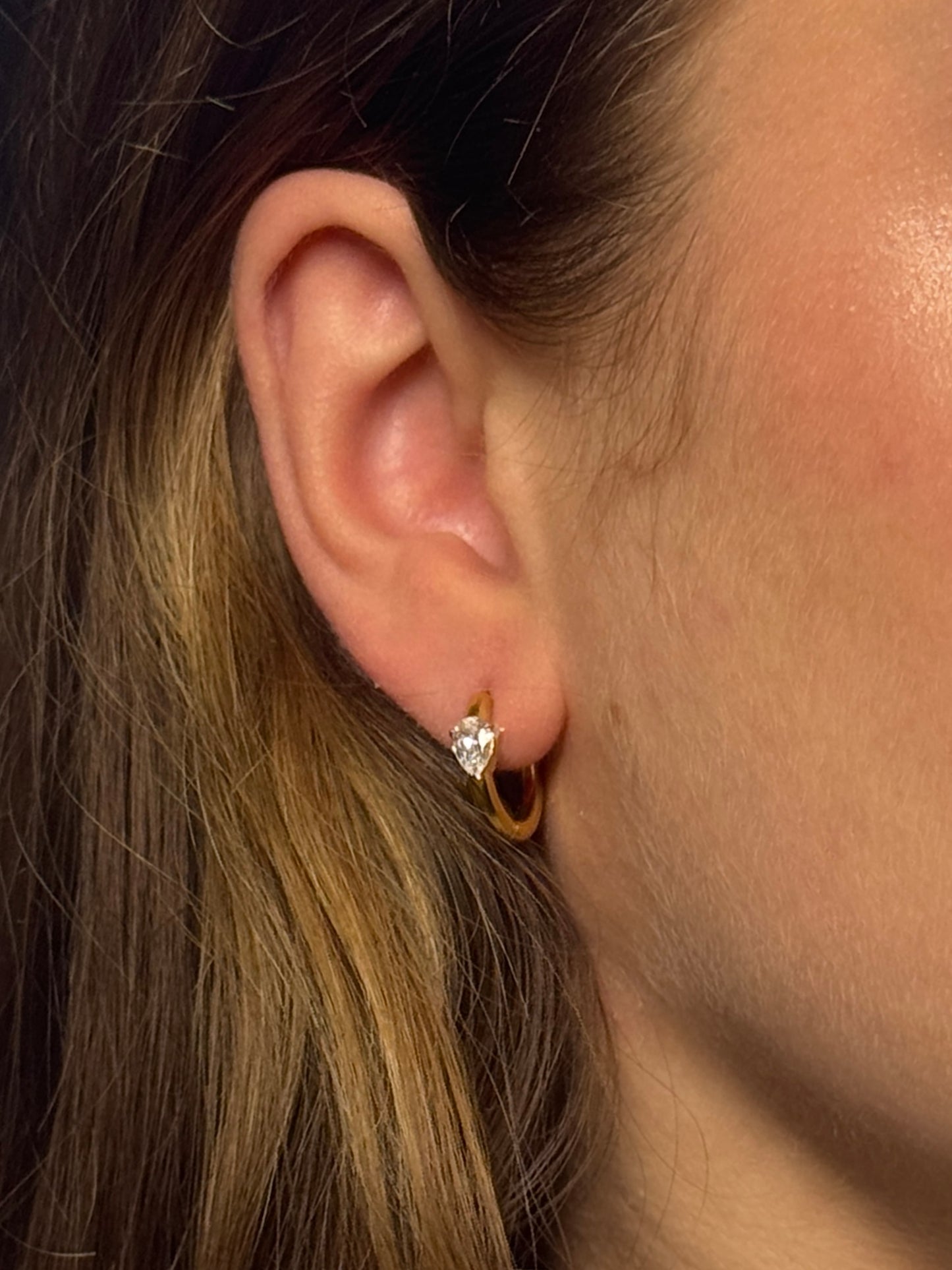 Mini créoles - AMOUR