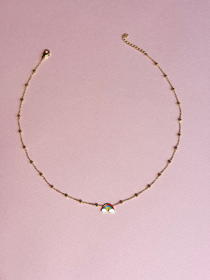 Collier enfant - ARC EN CIEL