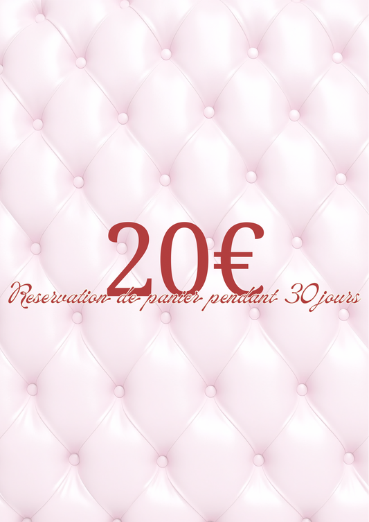 Acompte 20€